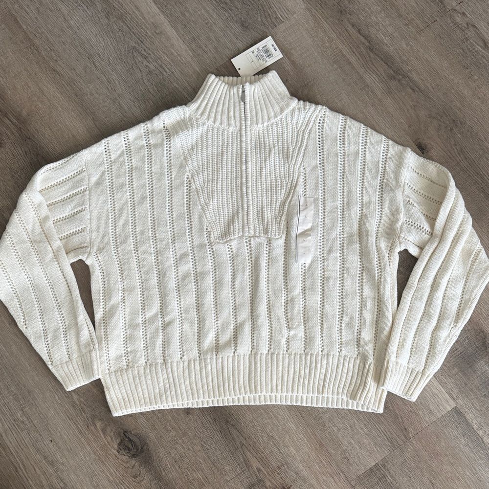 a new day White Turtleneck Sweater